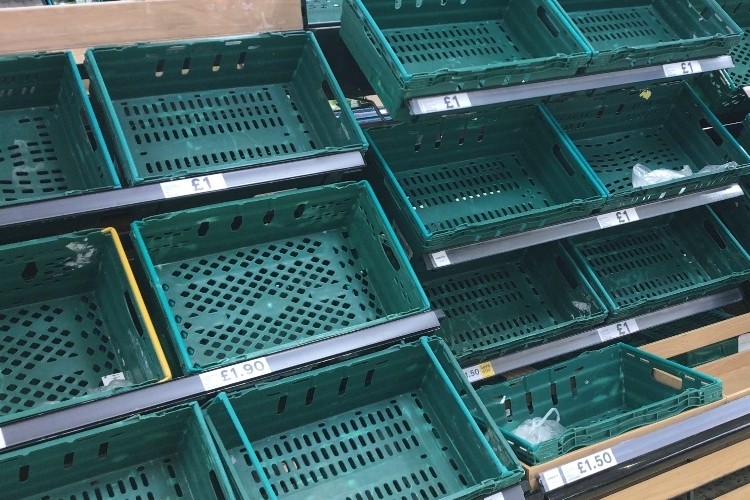 Will some of the empty shelves being seen due to stockpiling in the UK be repeated in Asia?